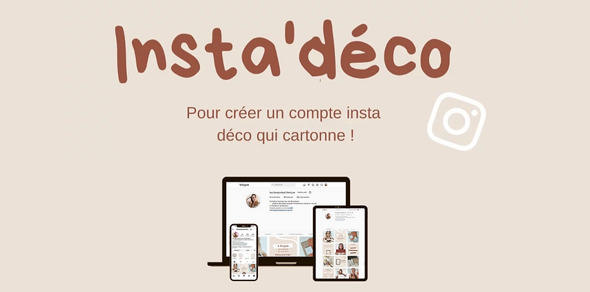 module instadeco formation instagram pour les decoratrices